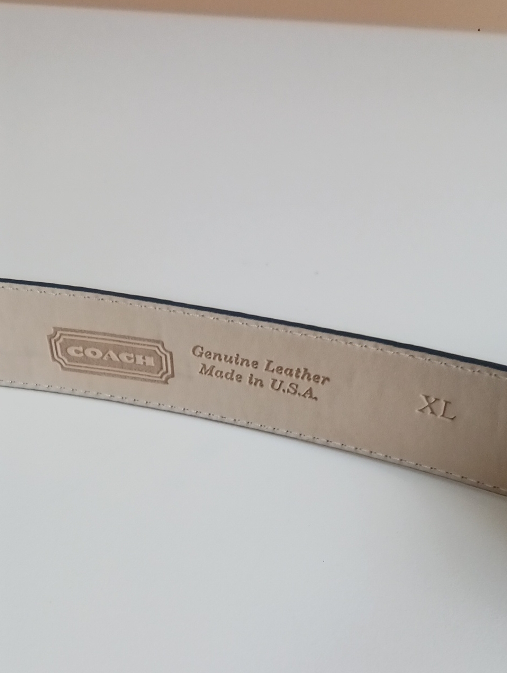 Vintage Coach Leather Belt - Picture 5 of 13
